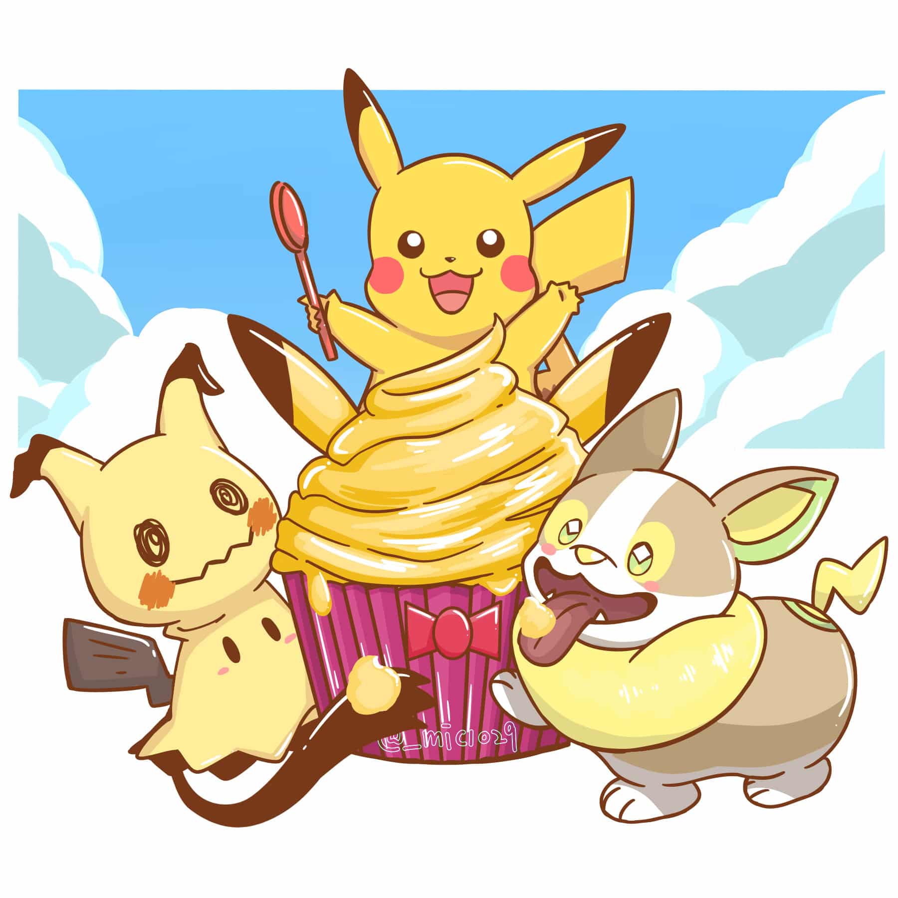 アイスが好き Ice Cream Micowo イラスト Art Street アートストリート