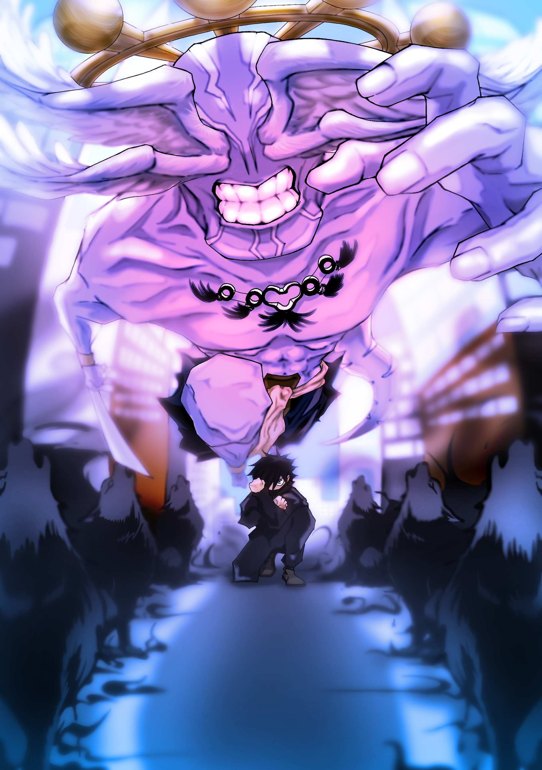 布瑠部由良由良 八握剣 異戒神将 魔虚羅 みちょぽ - Illustrations ART