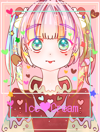 Ice Cream Marfy イラスト Art Street アートストリート