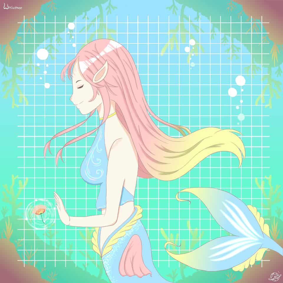 Let S Swim With Me Nurramm イラスト Art Street アートストリート