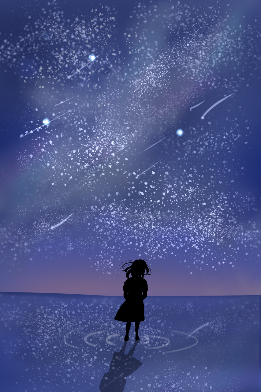 夏の夜空 ちひな Illustrations Art Street 夏の夜空 ちひな Illustrations Art Street