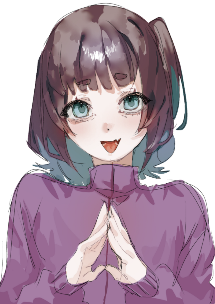 ラクガキ Illust of 子葉 girl summer illustration doodle medibangpaint 中学生が描いてみた