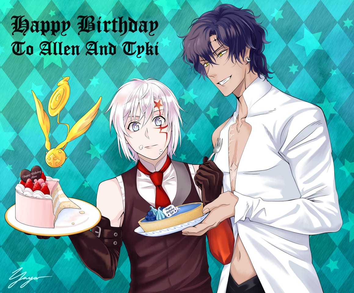 アレン君 ティキ お誕生日おめでとうございます ややちゃん 일러스트 Art Street 아트 스트리트