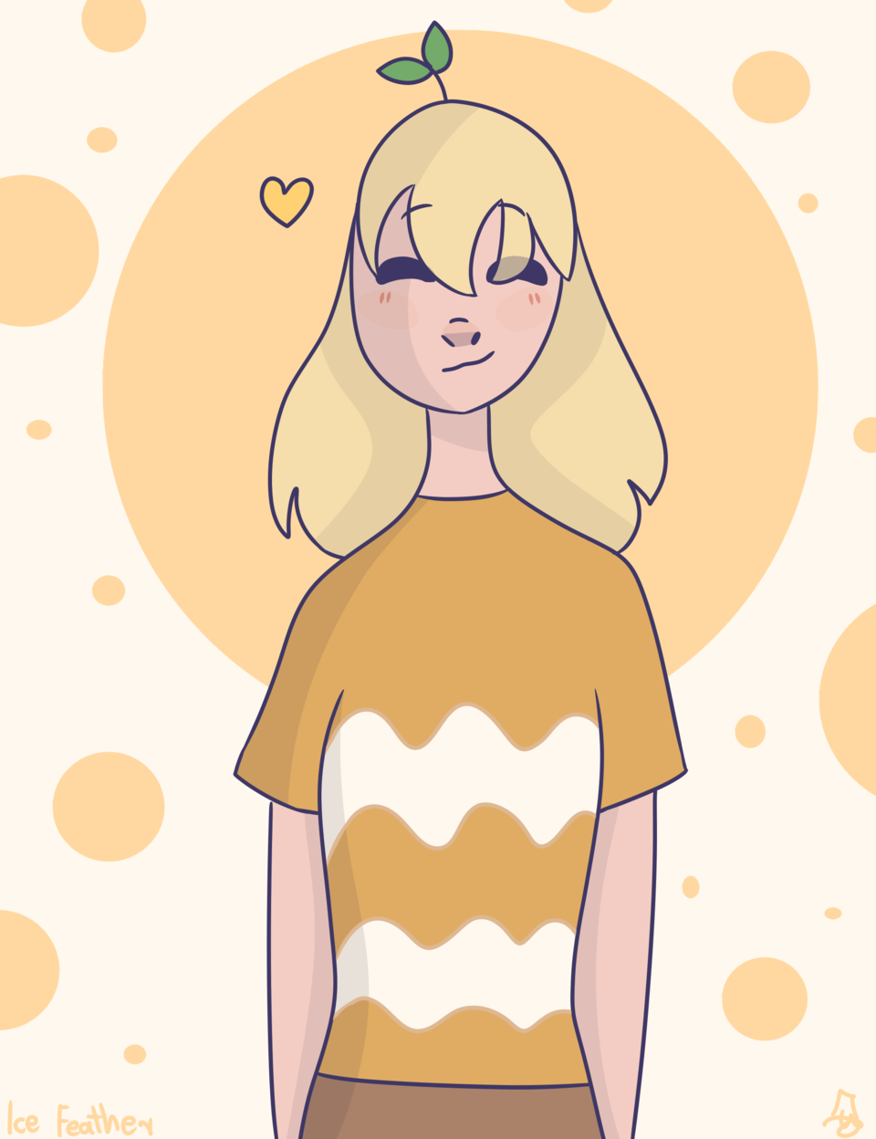 Lemon Girl Name Ideas Ice Feather イラスト Art Street アートストリート