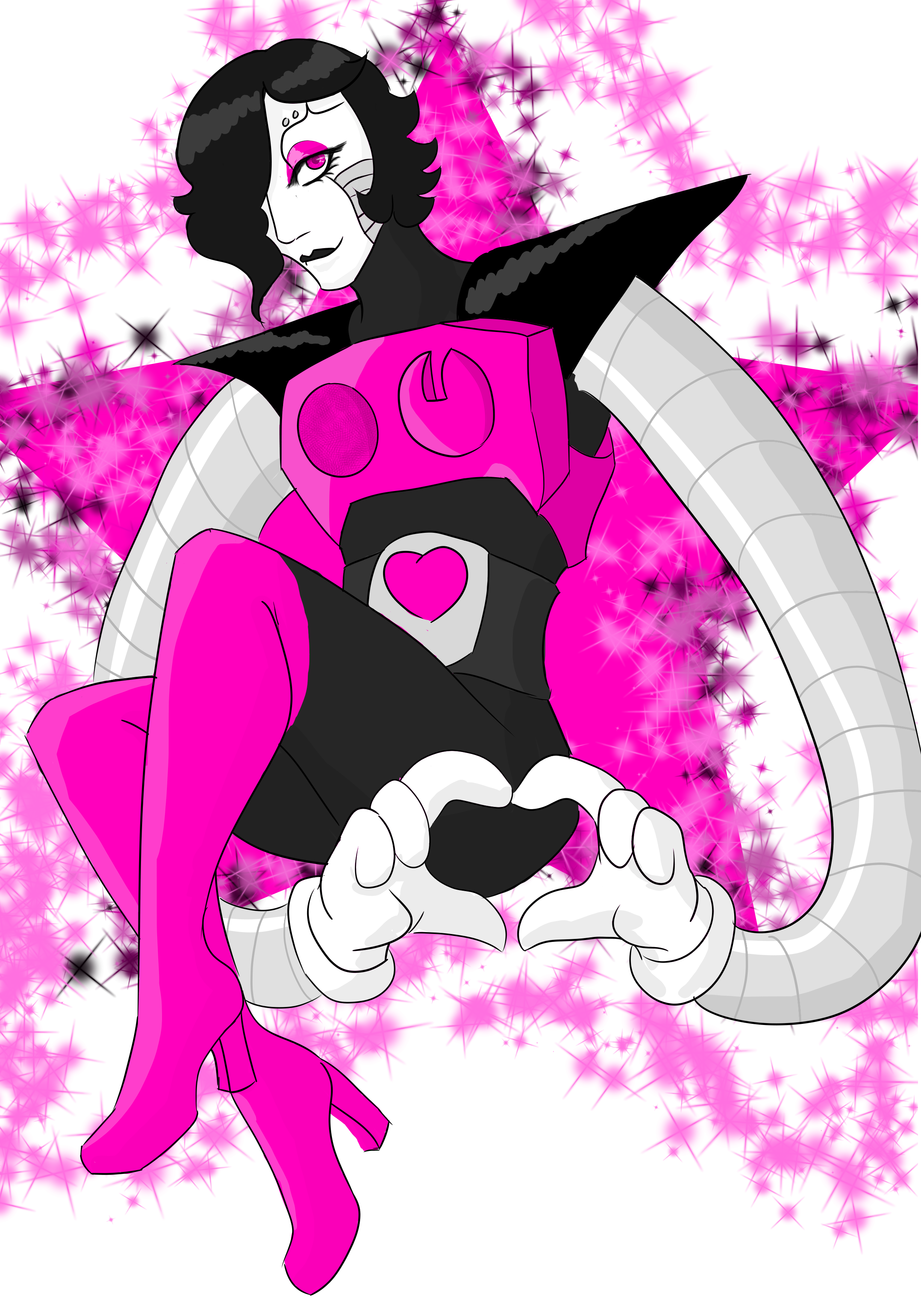 Mettaton 3 Patchkatarts イラスト Art Street アートストリート Mettaton 3 Patchkatarts イラスト Art Street アートストリート