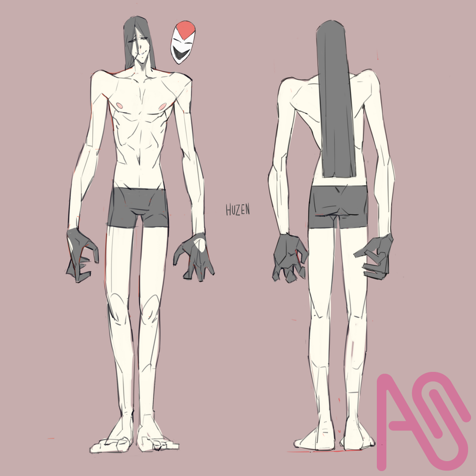 Huzen (OC) Illust of Kaji Sama drawing illustration art MediBangPaintPro oc animeart drawingdigital