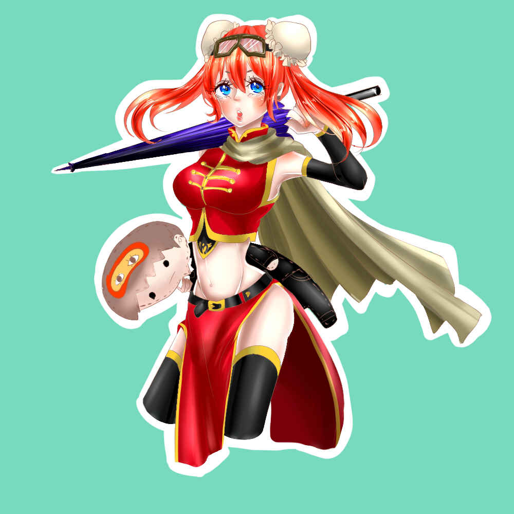 銀魂 神楽5年後259 插畫art Street 銀魂 神楽5年後259 插畫art Street