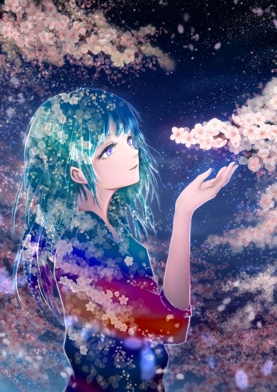 透桜 Illust of ｳﾞｧﾆﾀｽﾞ-Vanitaz girl 描いてみた sakura illustration