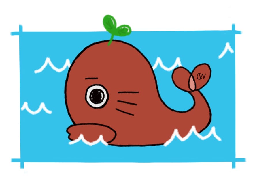 モグラのような クジラのような 君 Cw豊平 制作部 Illustrations Art Street
