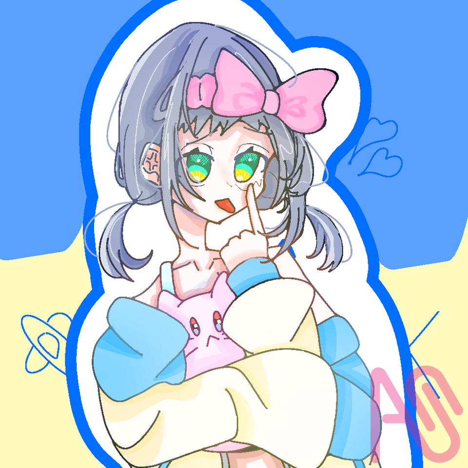 あっかんべー Illust of そら姉/代選中12月4日まで ぬいぐるみ cute よその子 あっかんべー みるちゃは可愛い みる選 過去1 可愛い過ぎる！！