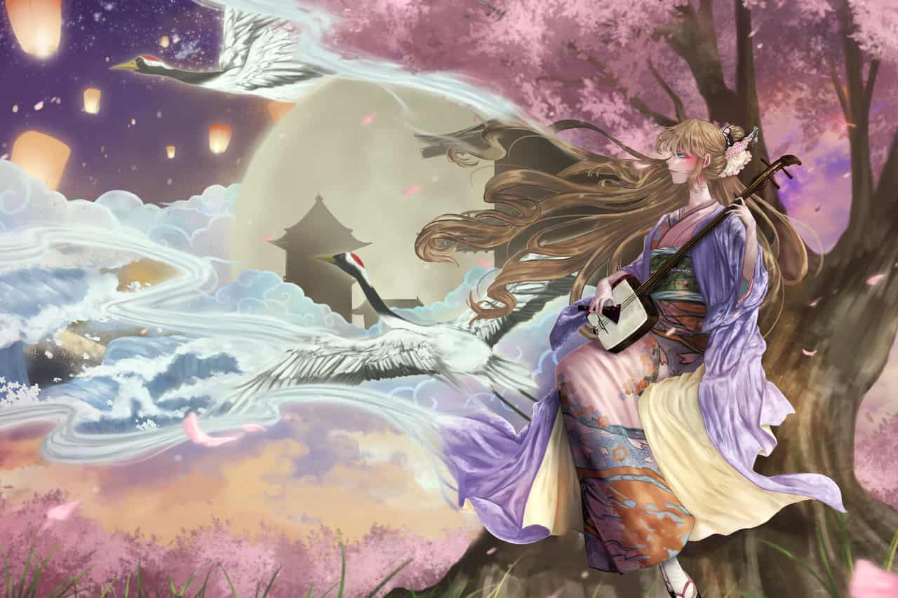 和服 Illust of 墨 Kyoto_Award2020_illustration