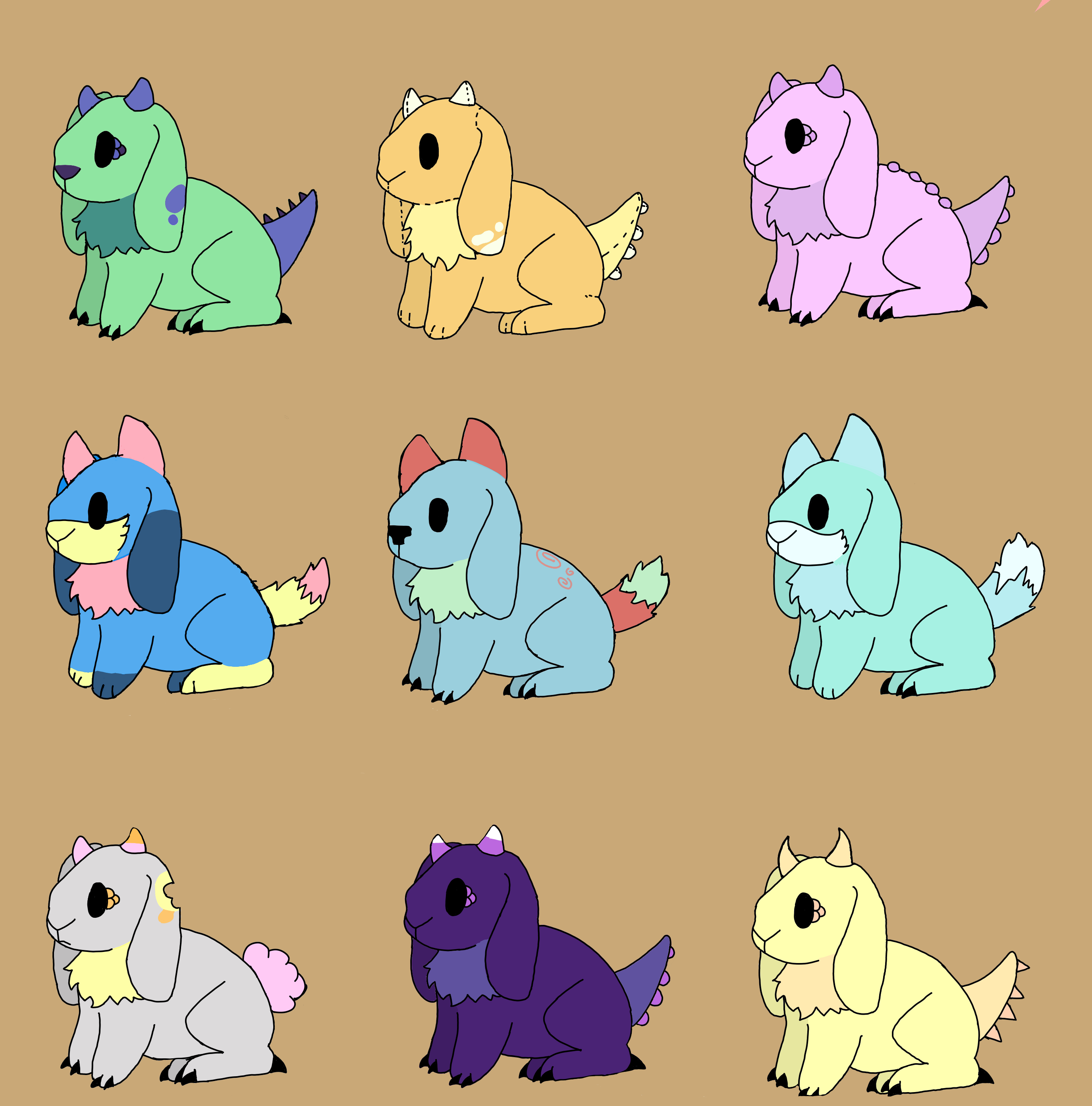 Rory Rox Free Drabbit and Rox adopts! rory's.corpse - 插图 ART street