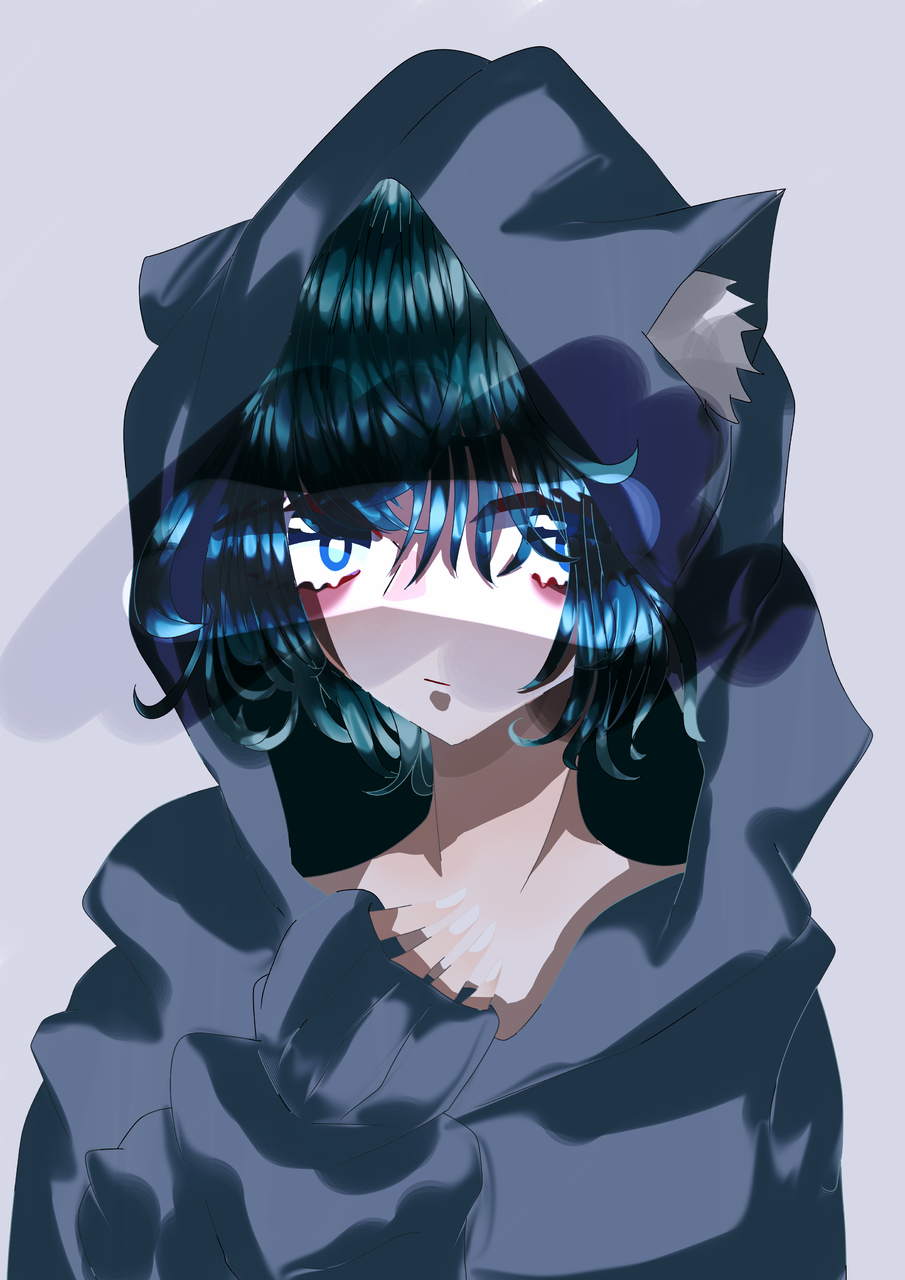 猫耳フードの男の子 如月来蕾 Trpg Illustrations Art Street