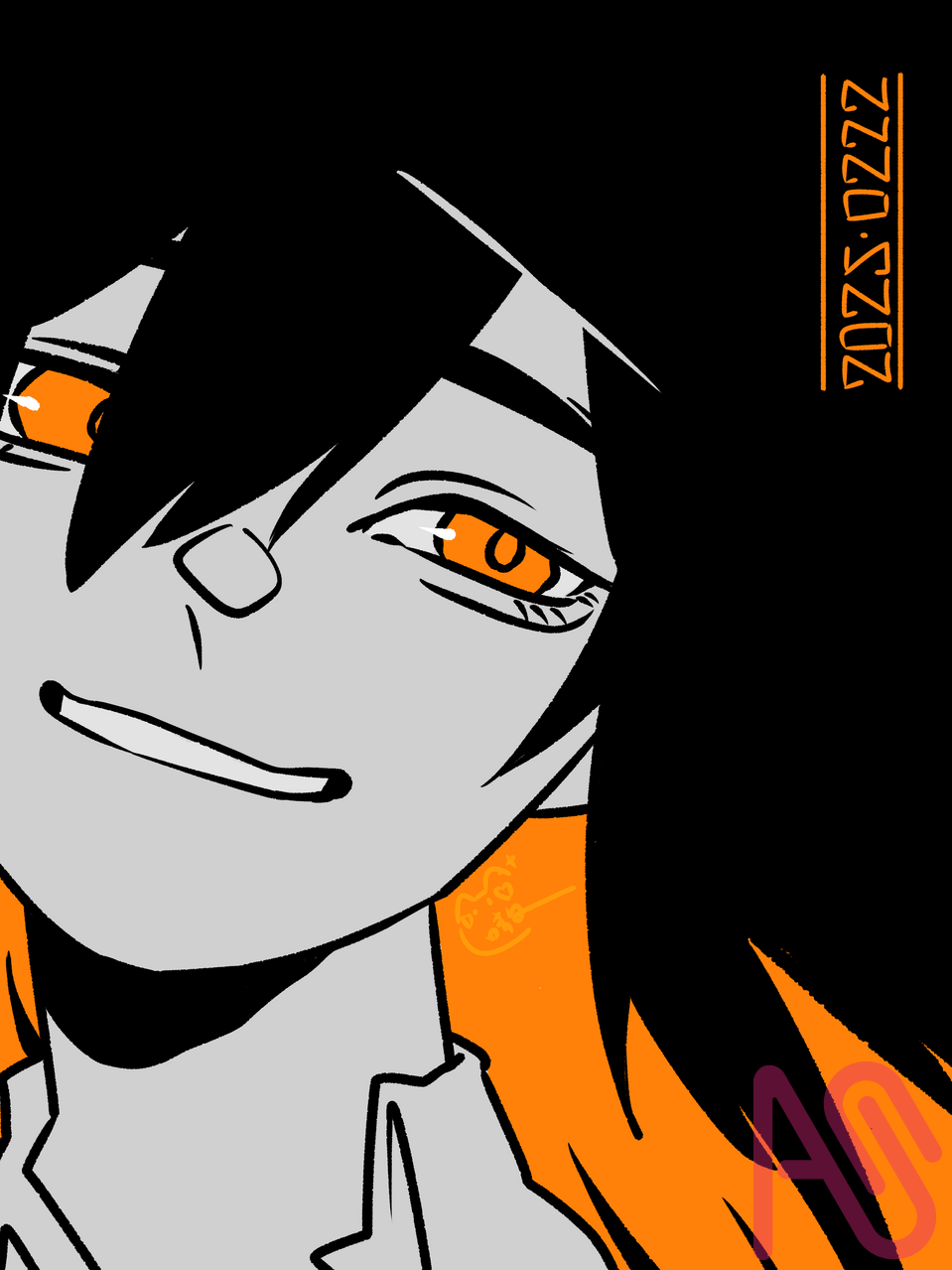 大頭貼、 Illust of 嗷嗷嗚 painting doodle art original portrait illustrations 電繪 原創角色 委託 桓繞嗷星