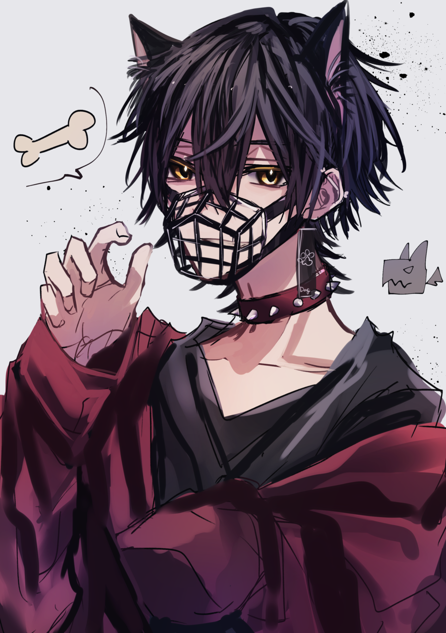 Cute Anime Dog Boy