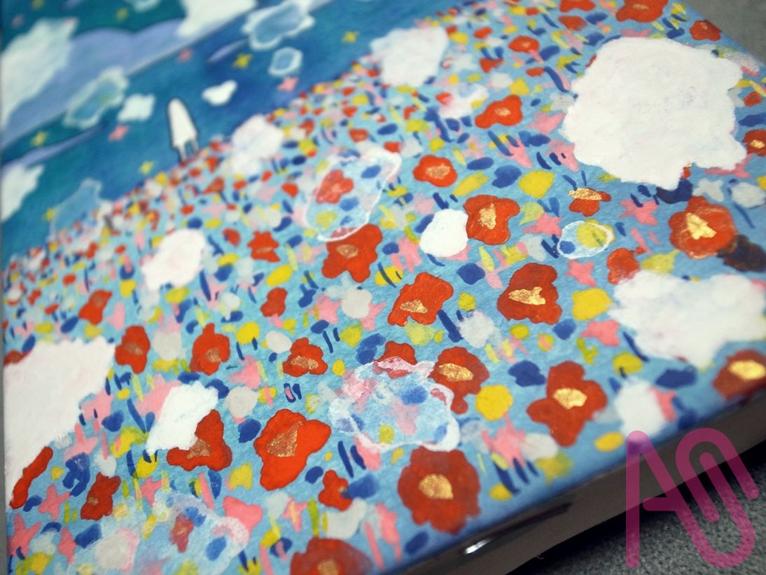 まどろみ Illust of かみやま girl watercolor art original flower キラキラ scenery analog
