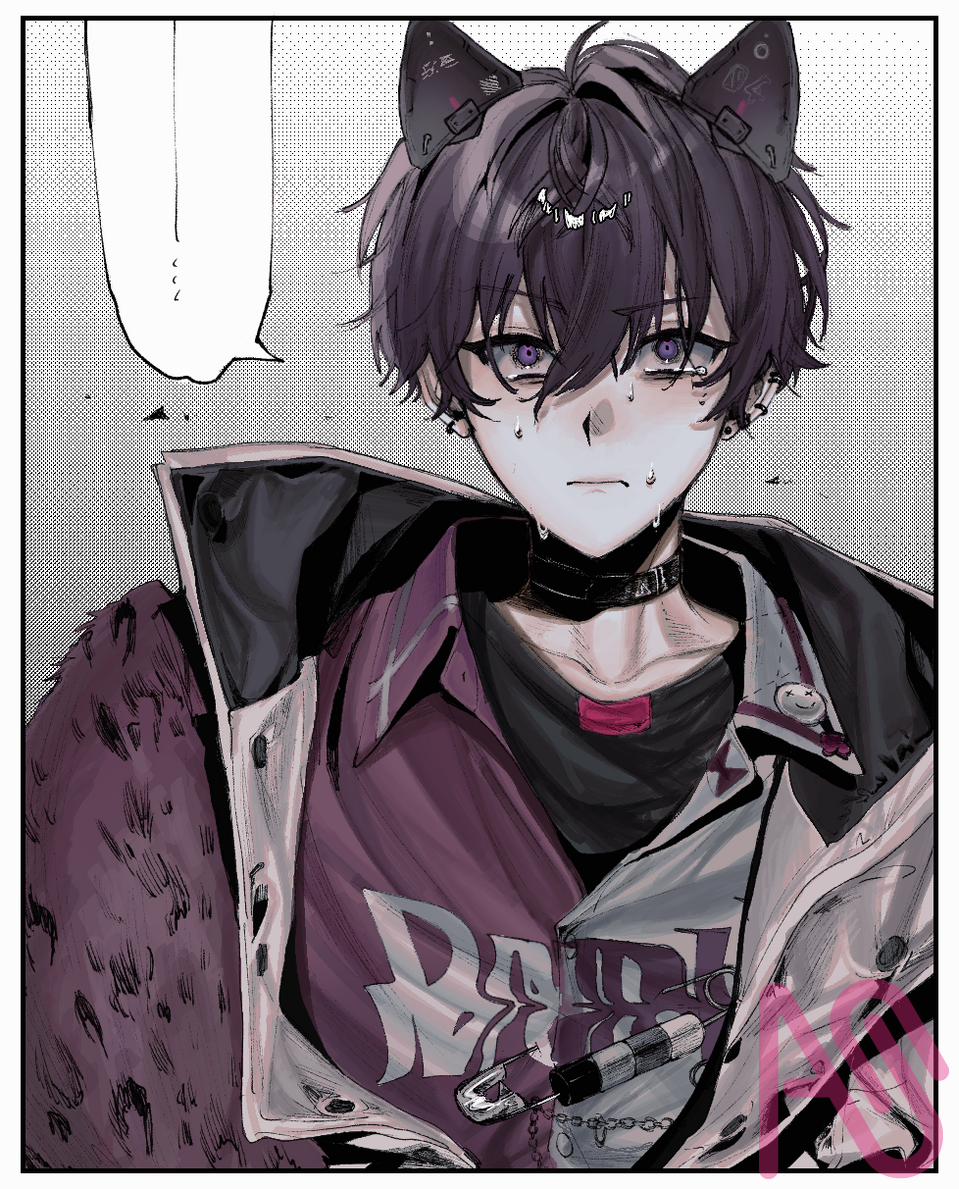 佐伯 Illust of MAO にじさんじ 佐伯イッテツ サイキペイント さすがに舐めたい