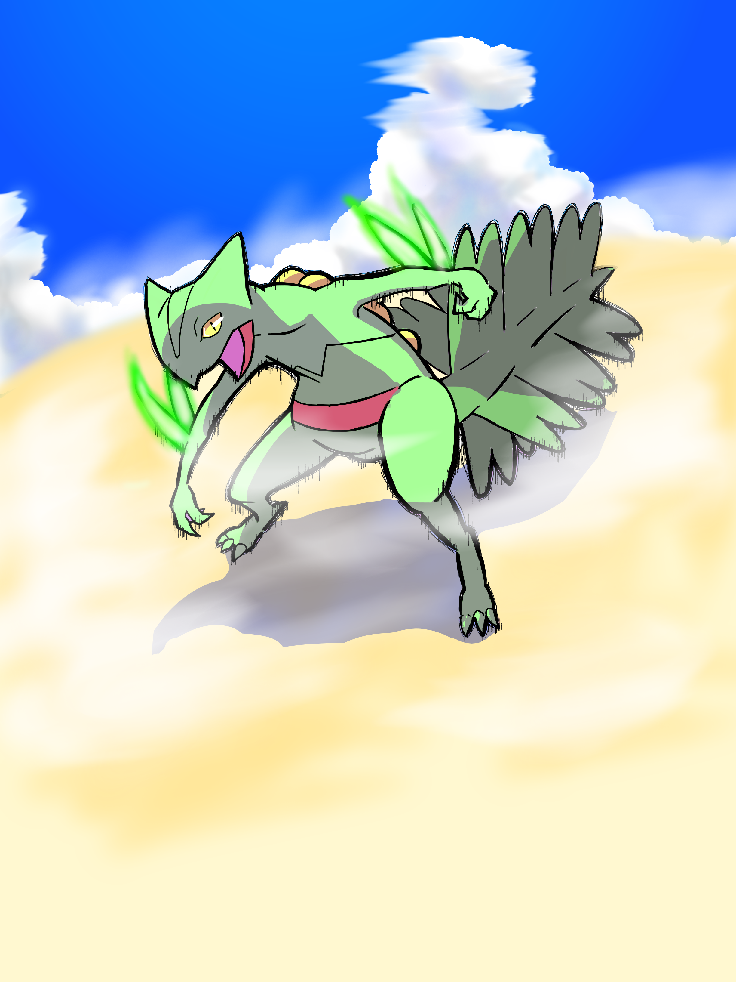 ジュカイン Watanabebig イラスト Art Street アートストリート