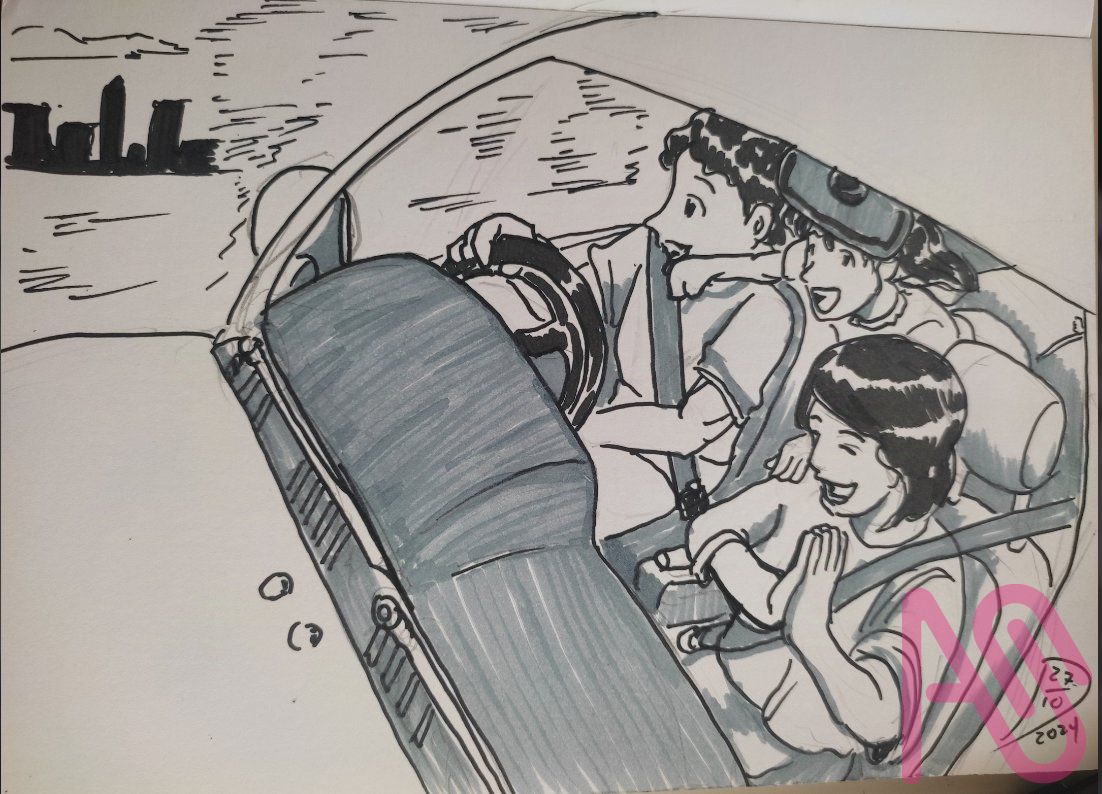 Inktober Illust of Adhi Trahono ink Inktober AnalogDrawing