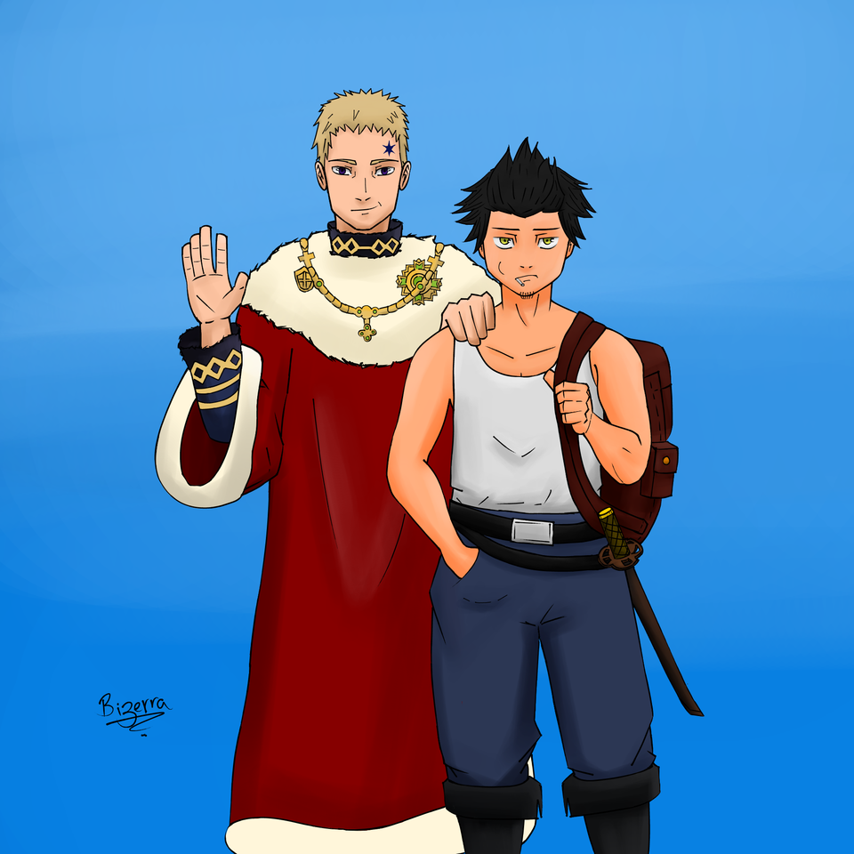 Yami And Julius Bizerra イラスト Art Street アートストリート Yami And Julius Bizerra イラスト Art Street アートストリート