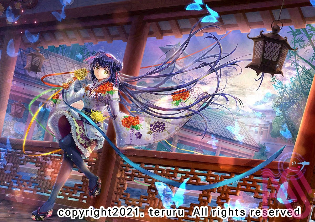 暁 Illust of teruru girl original oc 創作少女 創作イラスト