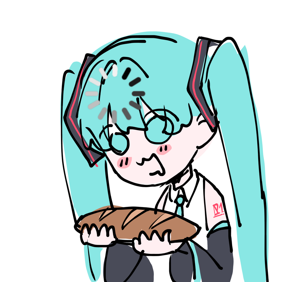 ERROR  Illust of Biles fanfic hatsunemiku VOCALOID cute digital kawaii rkgk Error ibispaint girl