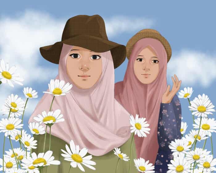 Friend? Maria Rizky Amalia - Illustrations ART street