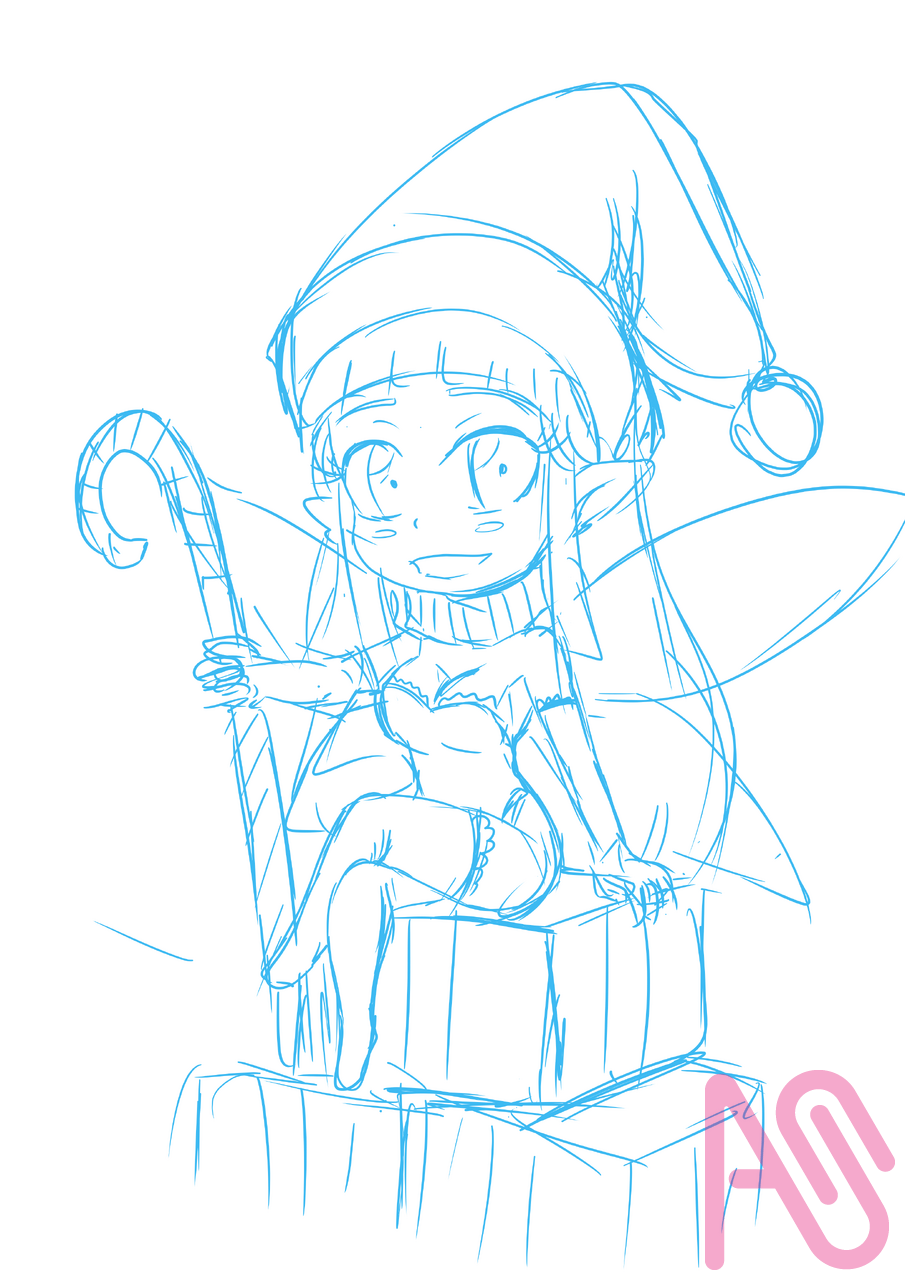 Feliz navidad Illust of poroniel-33 illustration original medibang android personajes