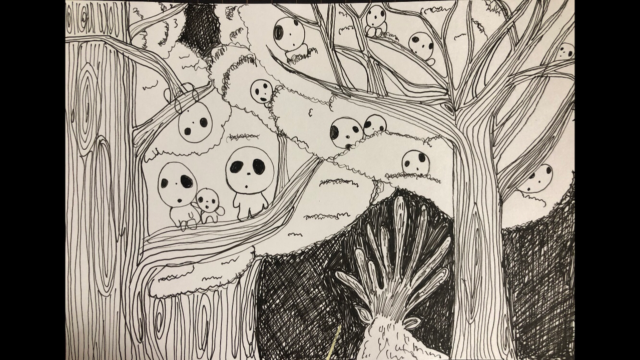 シシ神様の森 Hajime 休止中 イラスト Art Street アートストリート