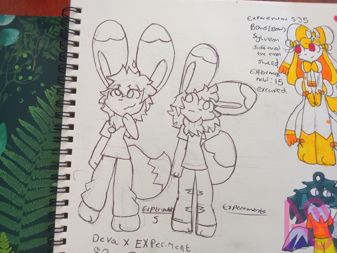 Conor and Tiffany  Illust of Neoneevee art pokemon Eevee