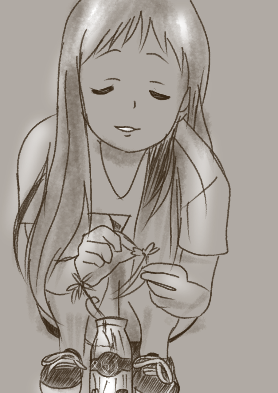 じんたん 来るかなぁ あの花 本間芽衣子 めんま だっち Illustrations Art Street