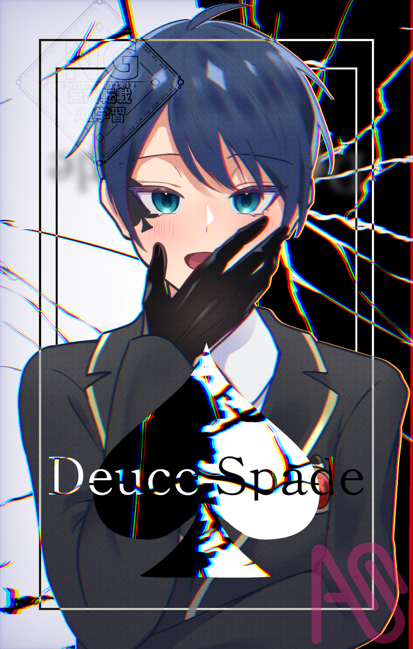 ♡ツイステ デュース ♡ 🐰🐱 - - #ツイステファンアート #デューススペード#deucespade