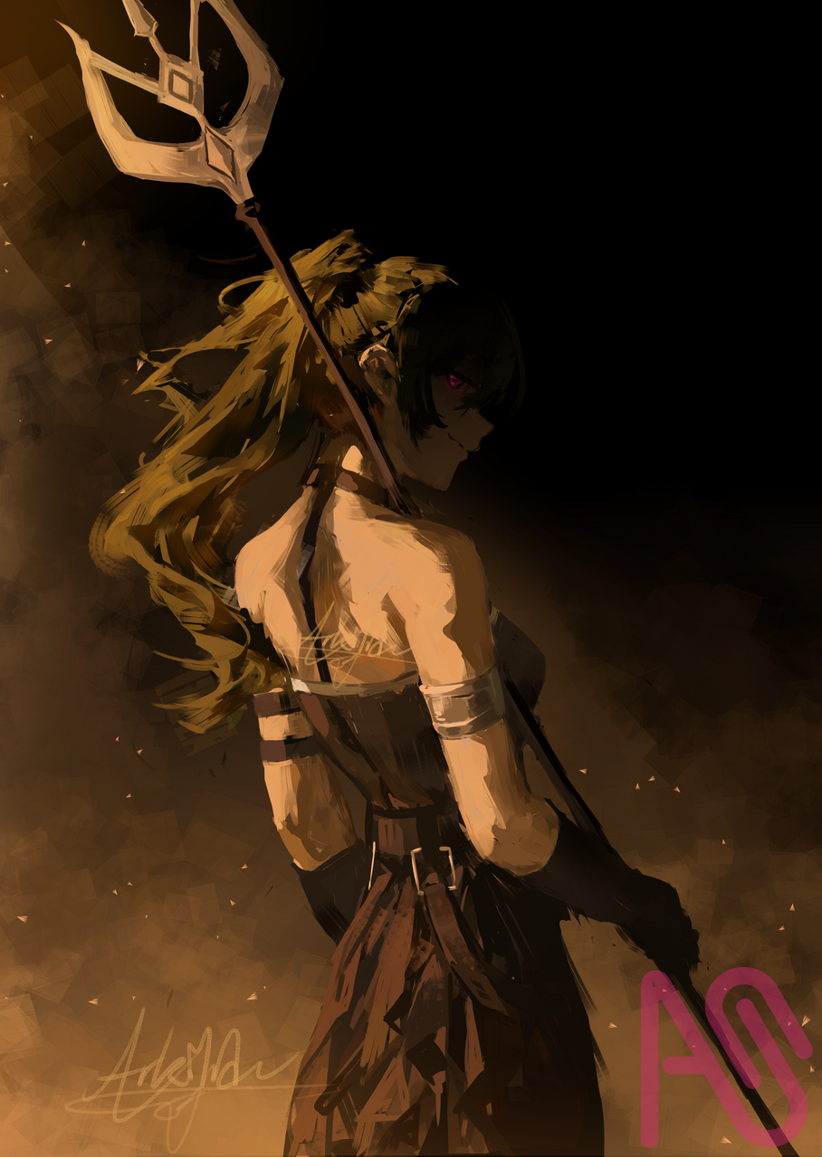 Ubel Illust of Arkilide girl fanart art anime animegirl illustrations animeart animefanart