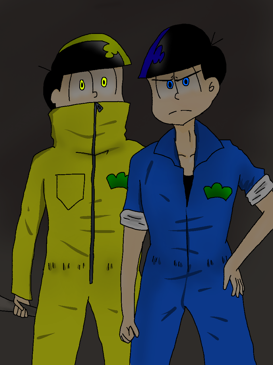 筋肉松ワンドロ お題 怒 高菜ﾋｼﾞﾘｻﾜ ｼｮｳﾉｽｹ ﾀﾞｧｰ イラスト Art Street アートストリート