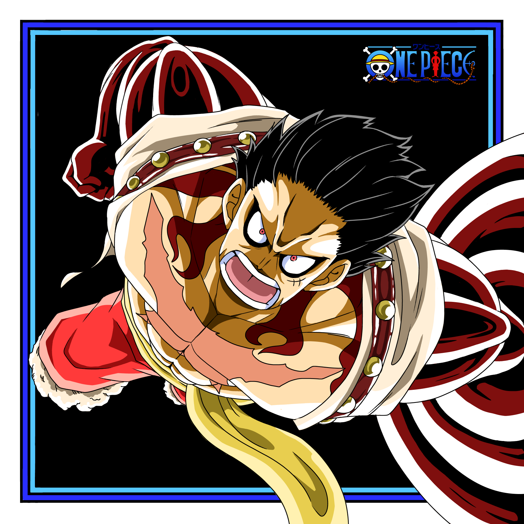 ONE PIECE モンキー・D・ルフィ FuGa Illustrations ART street