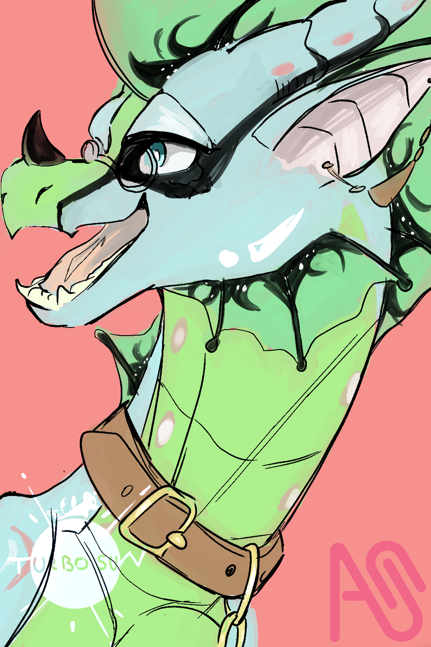 Art dump  Illust of Turbo_sun56 animal illustration dragon cute manga oc ONEPIECE animestyle African Turbo_sun56