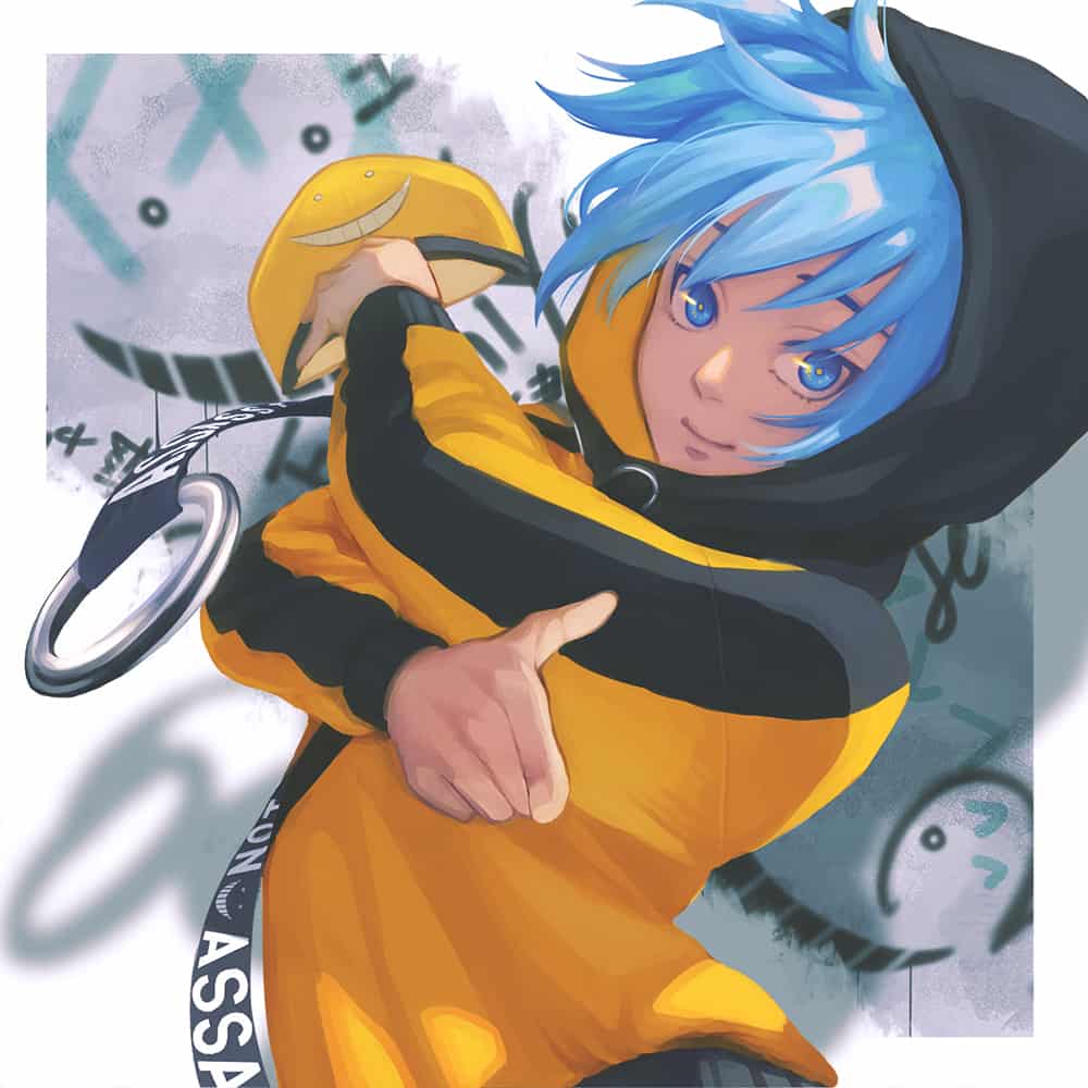 3年e組うた担 灰 Hueyo Illustrations Art Street