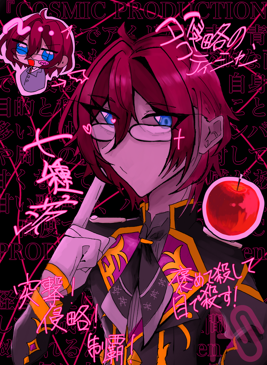 反応がありませんね？ Illust of りる fanart 下手 EnsembleStars 七種茨 リル