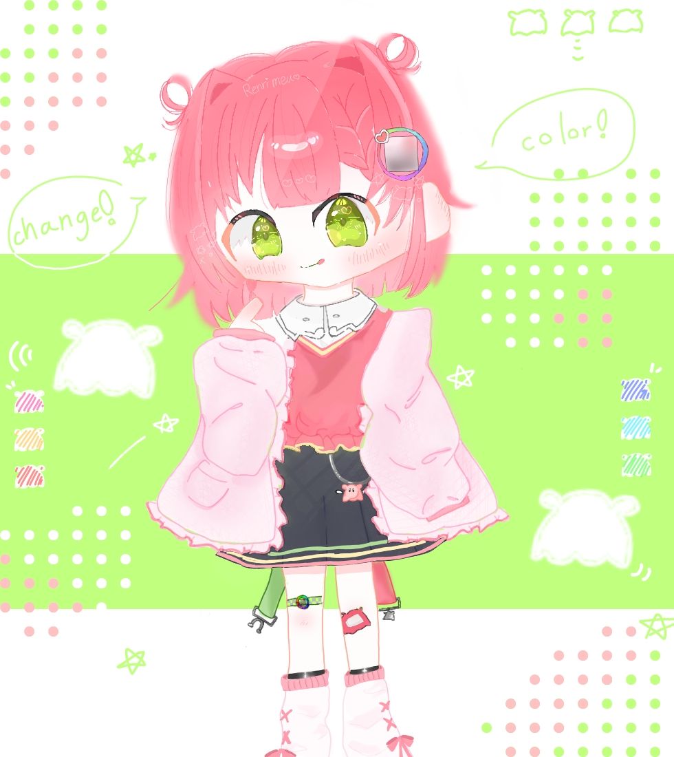 みたちゃんへ！（お礼イラスト②） 恋莉めう@オリ選中 - Illustrations