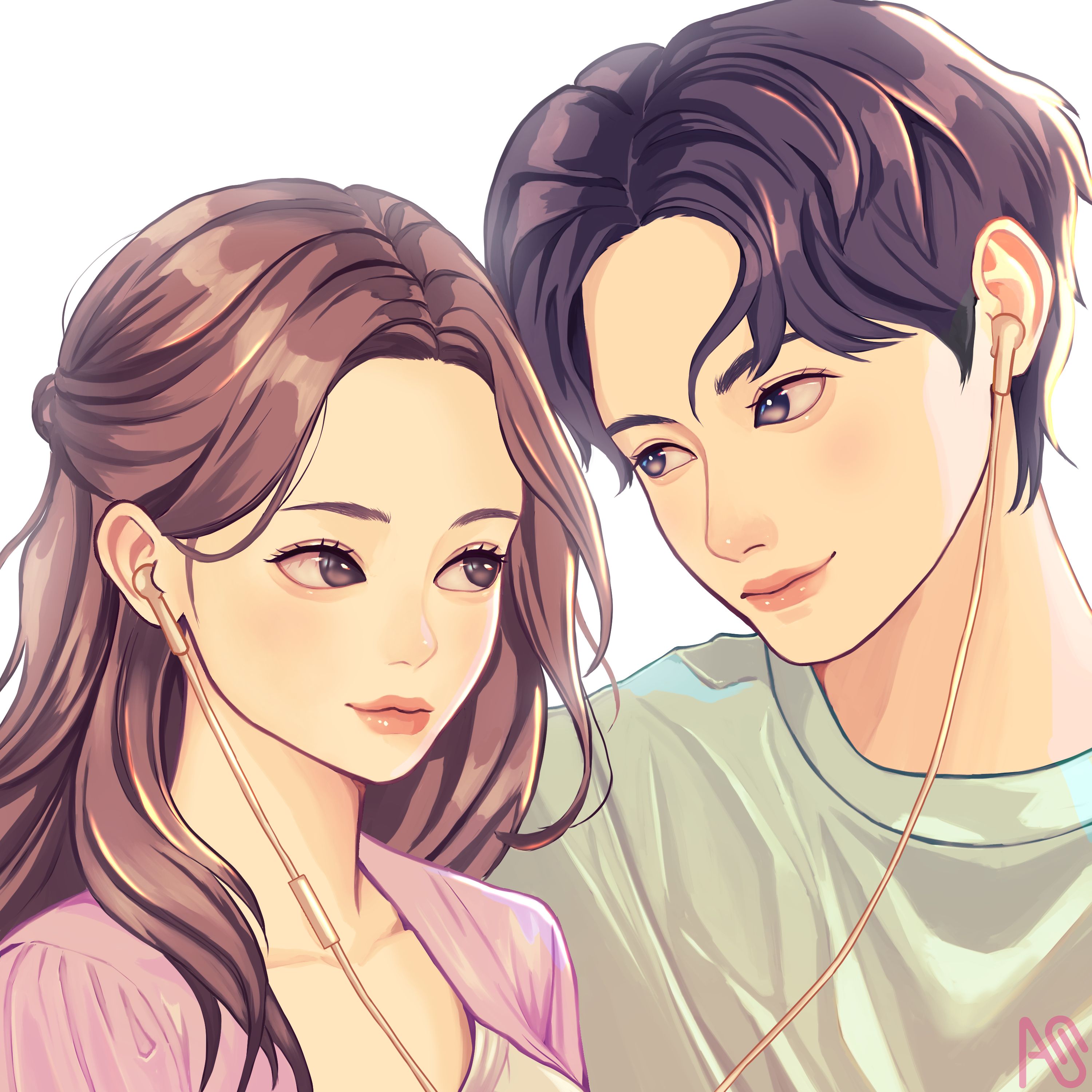 貴方、又はカップルの肖像画を描きます！ 貴方、又はカップルの肖像画を描きます！