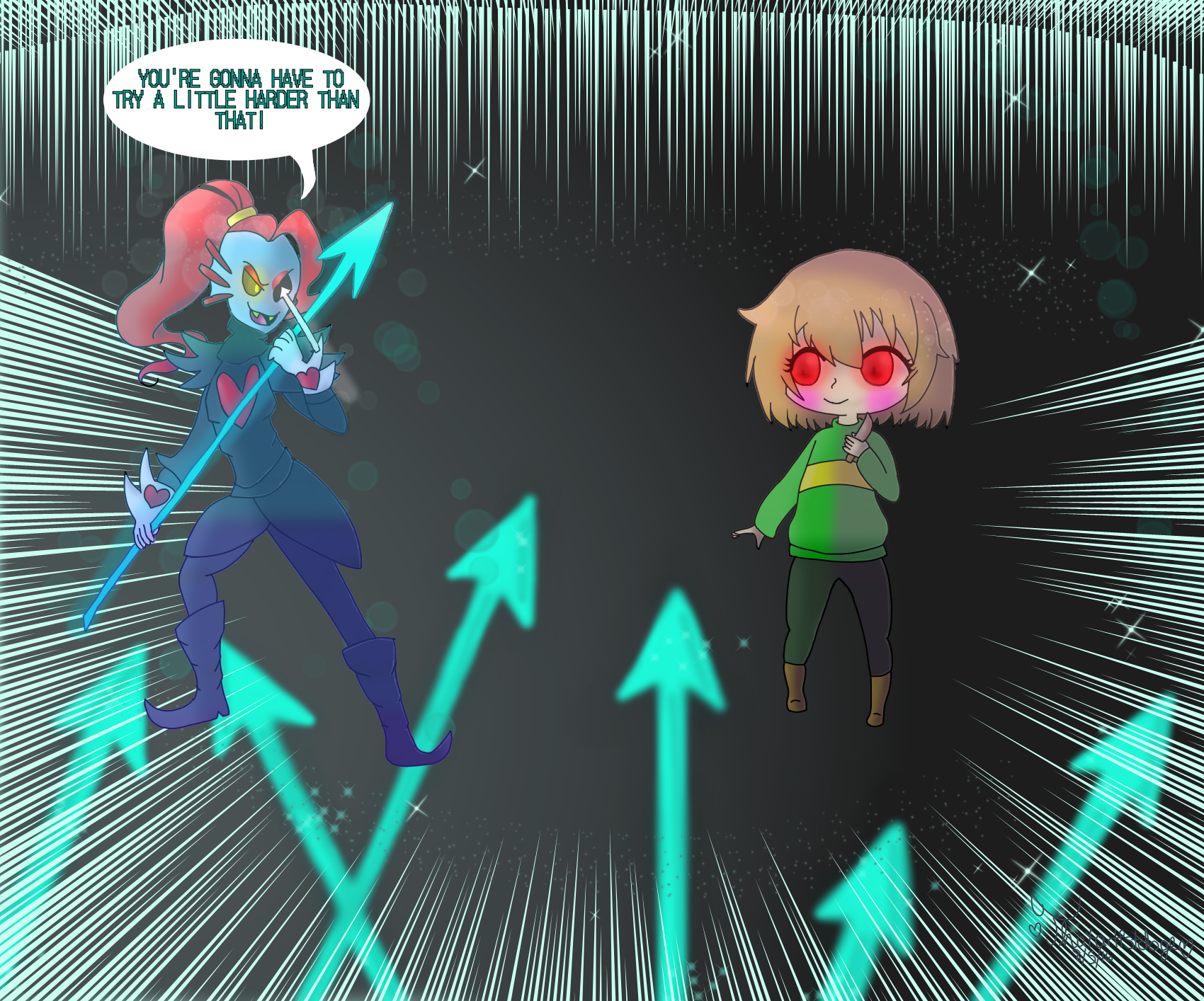 Undyne The Undying Thatartistdoge Illustrations Art Street