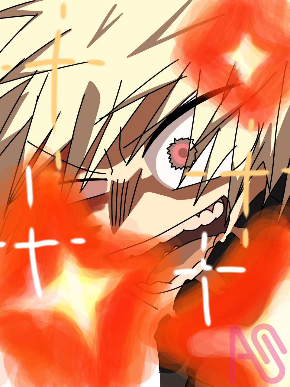 追い越せそうな気がする!! Illust of しのん代選＆オリ選開催中‼️ かっこいい MyHeroAcademia Katsuki_Bakugo かっちゃん おとこ