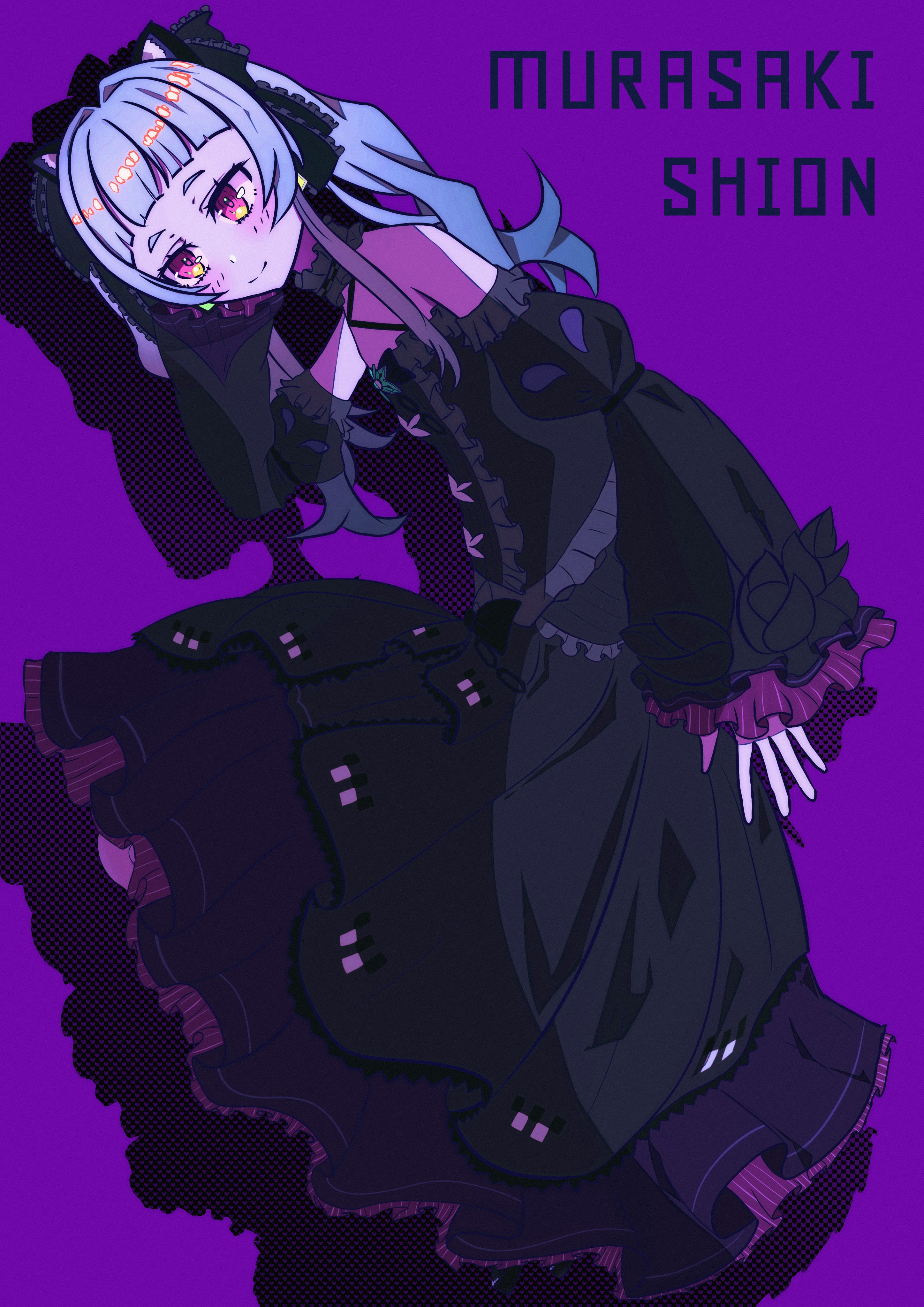 紫咲シオン 100万人記念 rraluse_＠お仕事募集中 - Illustrations ART