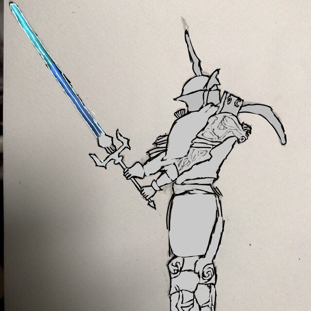 貫きの騎士 ノコギリ Illustrations Art Street