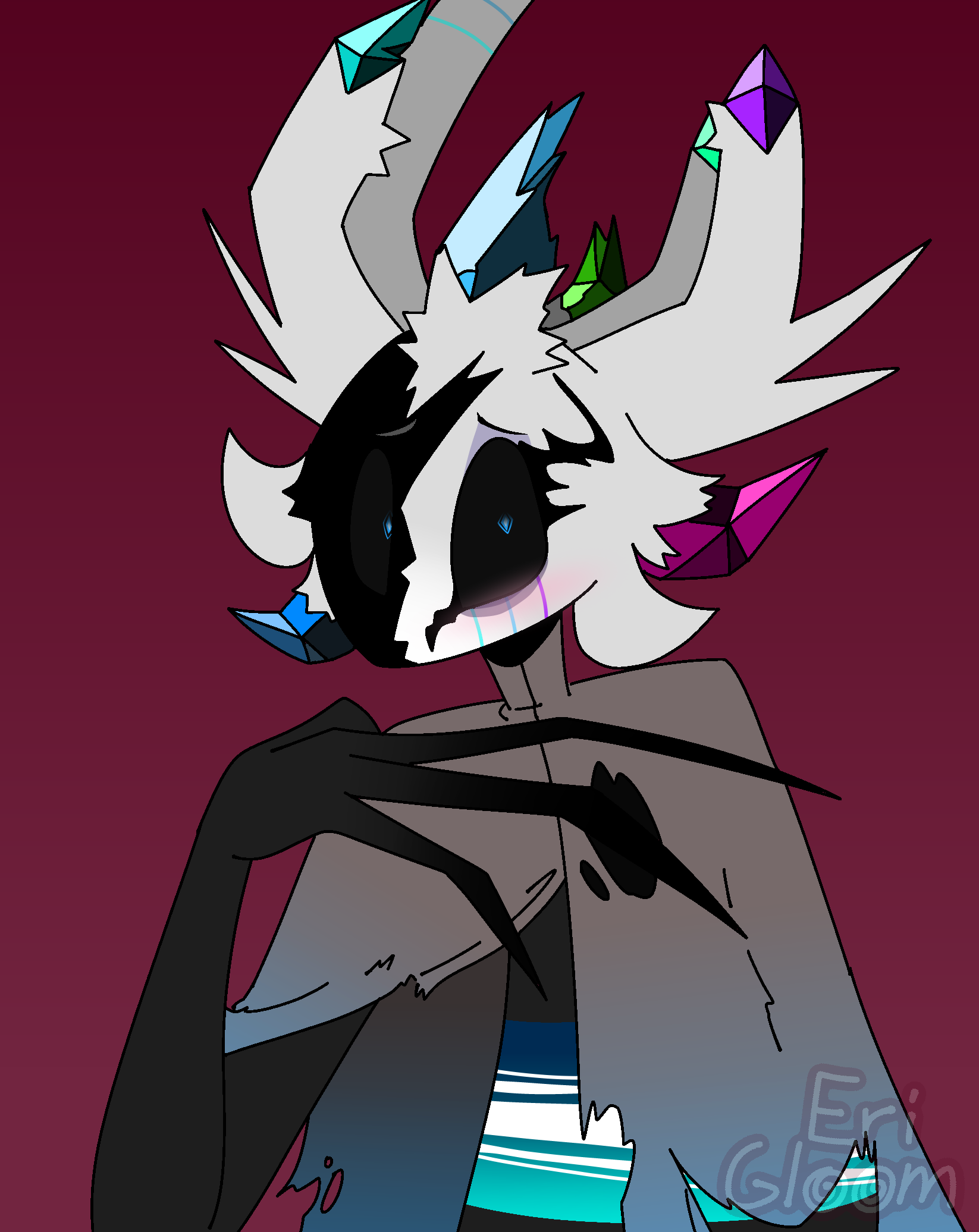 Omg its the Crystal King! Gloomy 👑 - 插图 ART street