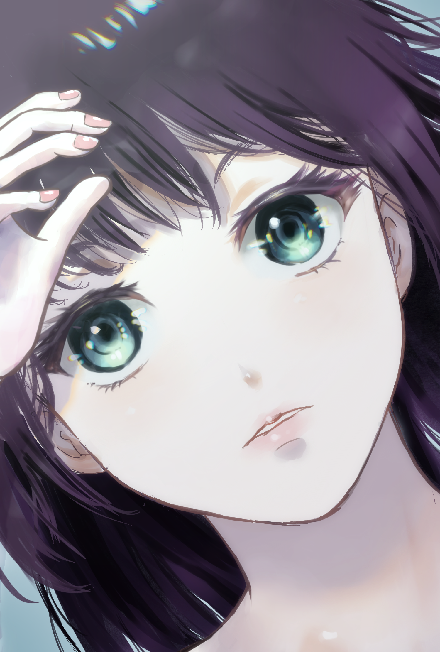 目力強めな女の子 Norimi Illustrations Art Street