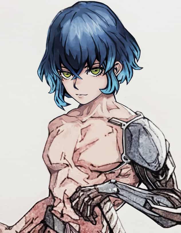 Inosuke Hashibira 嘴平 伊之助 Anna Illustrations Art Street