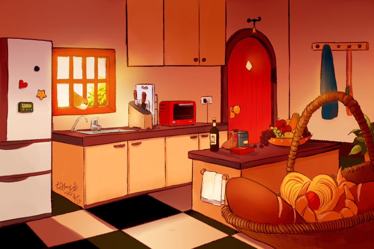 Kitchen 詠yong勇 Illustrations Art Street