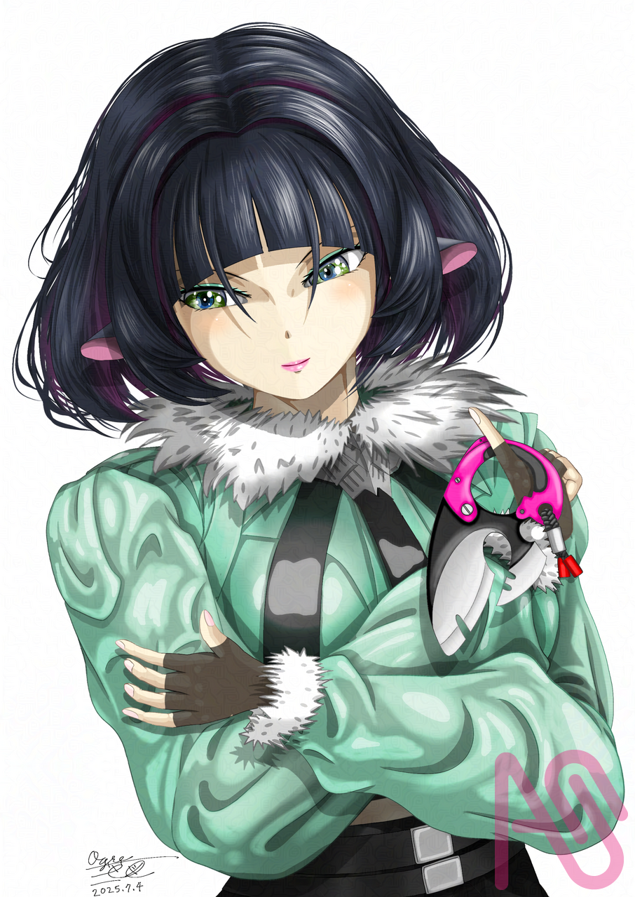 ジェーン・ドゥ（ゼンゼロ二次創作） Illust of 大賀　三芭図（tachibanafactory） fanfic girl female ジェーン ゼンゼロ ZZZ ゼレンスゾーンゼロ ジェーン・ドゥ