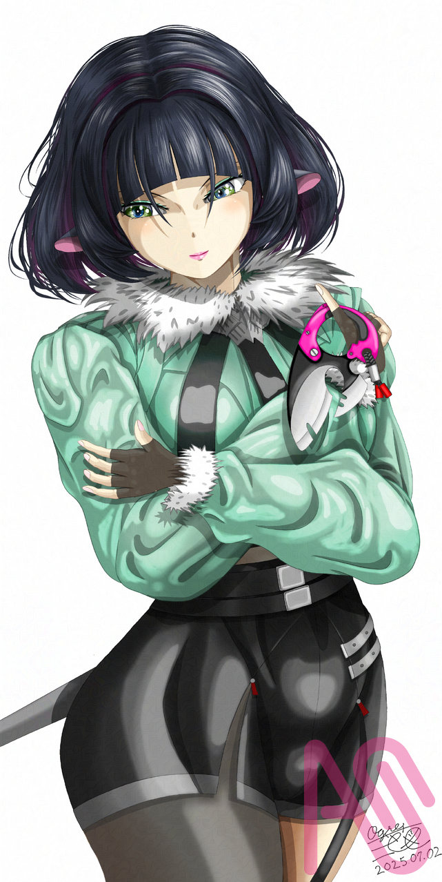 ジェーン・ドゥ（ゼンゼロ二次創作） Illust of 大賀　三芭図（tachibanafactory） fanfic girl female ジェーン ゼンゼロ ZZZ ゼレンスゾーンゼロ ジェーン・ドゥ